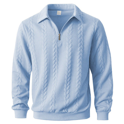 Elegantiška polo marškinė su užtrauktuku